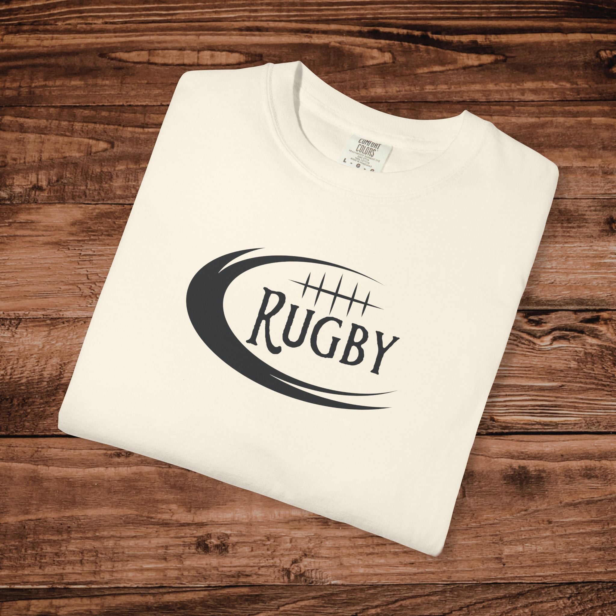 Rugby Graphic T-Shirt, Vintage Style Rugby Player Tee, Retro Collegiate Sports Shirt, Aesthetic Rugby Top, Rugby Fan Gift Tee