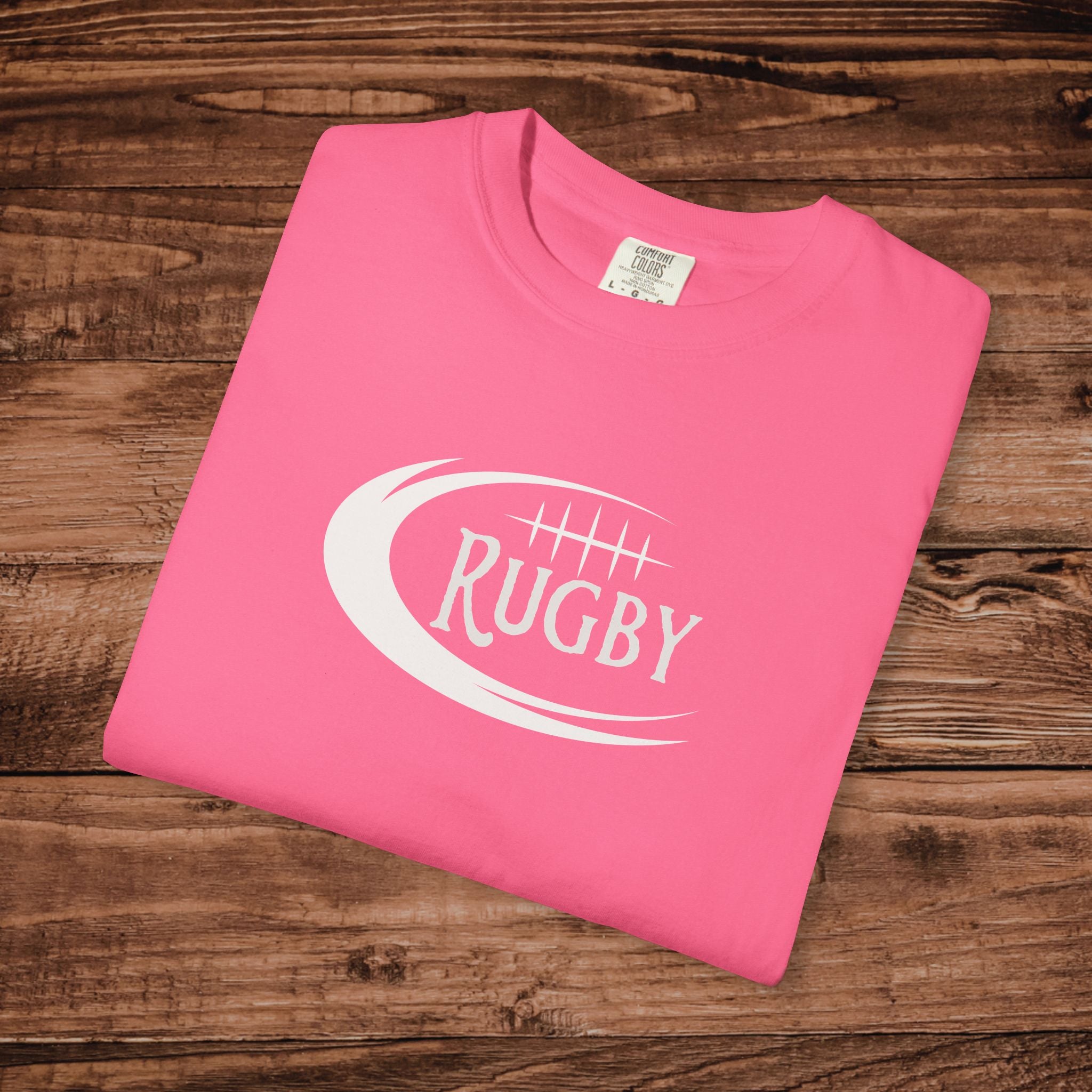 Rugby Graphic T-Shirt, Vintage Style Rugby Player Tee, Retro Collegiate Sports Shirt, Aesthetic Rugby Top, Rugby Fan Gift Tee