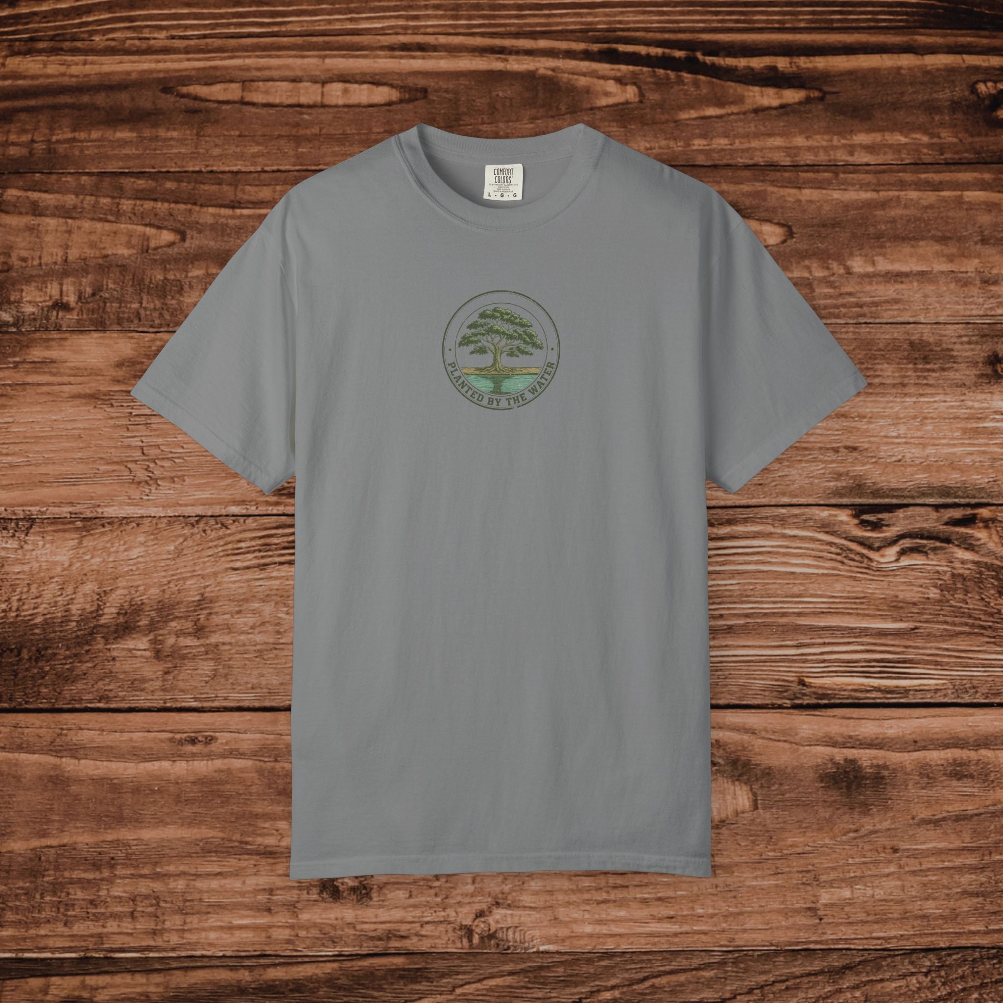Bonsai Tree Circle Logo T-Shirt | Minimal Plant Graphic Tee
