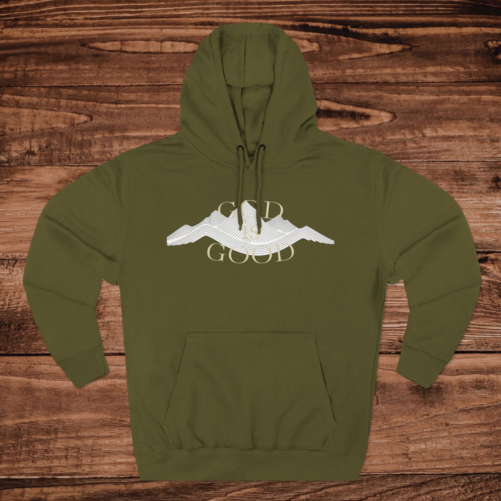 God is Good Mountain Hoodie