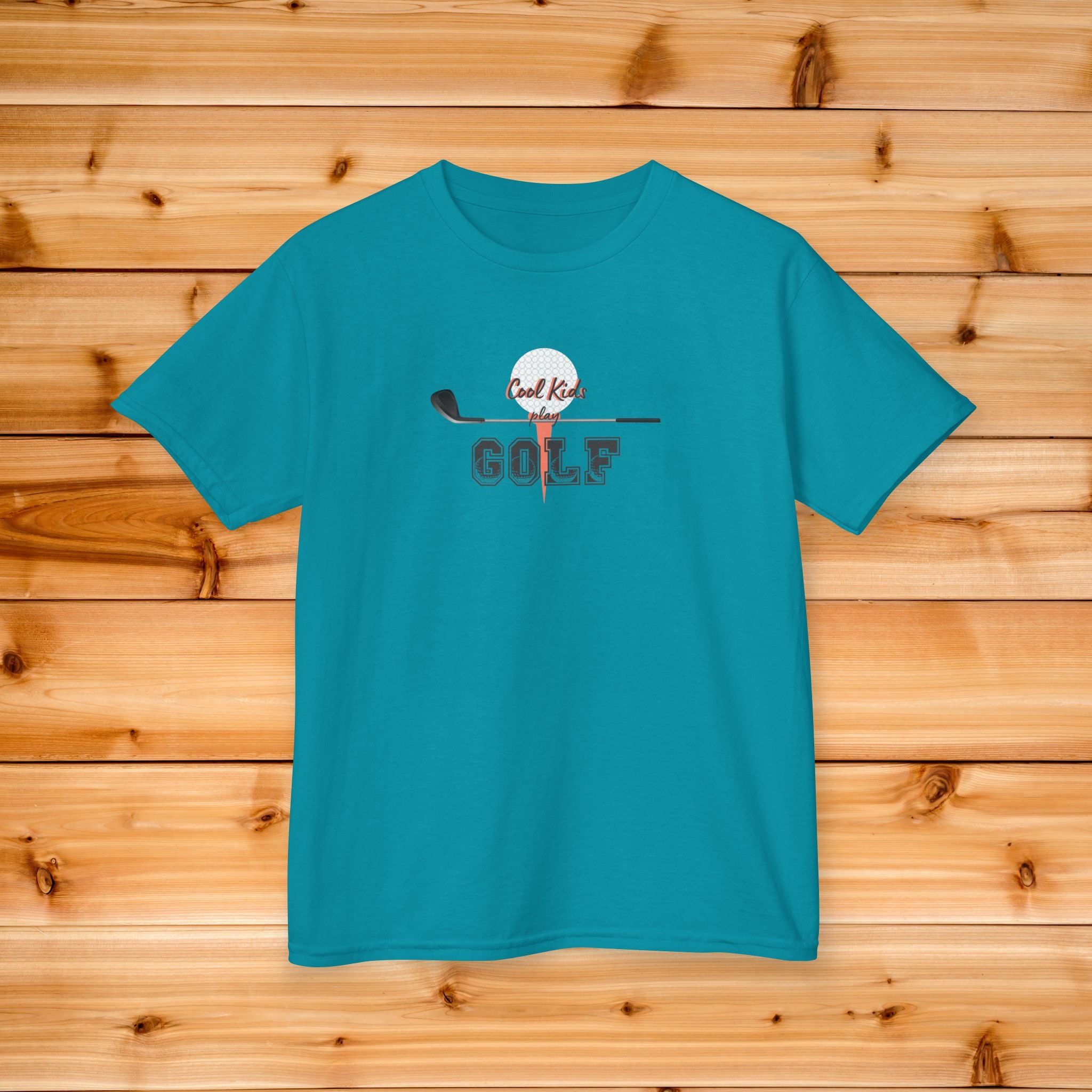 Cool Kids Play Golf Shirt, Junior Golfer Graphic Tee, Toddler Golfing T-shirt, Youth Country Club Apparel, Minimalist Golf Gift for Kids