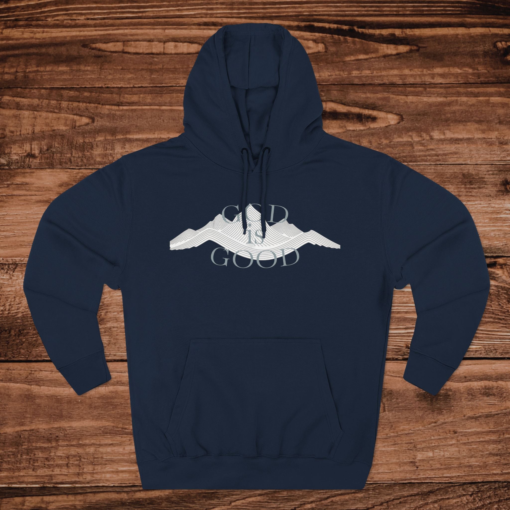 God is Good Mountain Hoodie