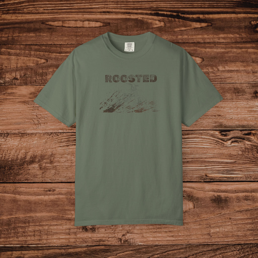 Dirt Bike T-Shirt Comfort Colors 1717, Vintage Motocross Graphic Tee, Retro Enduro Racing Shirt, Moto Life Gift, Roosted Off Road Apparel