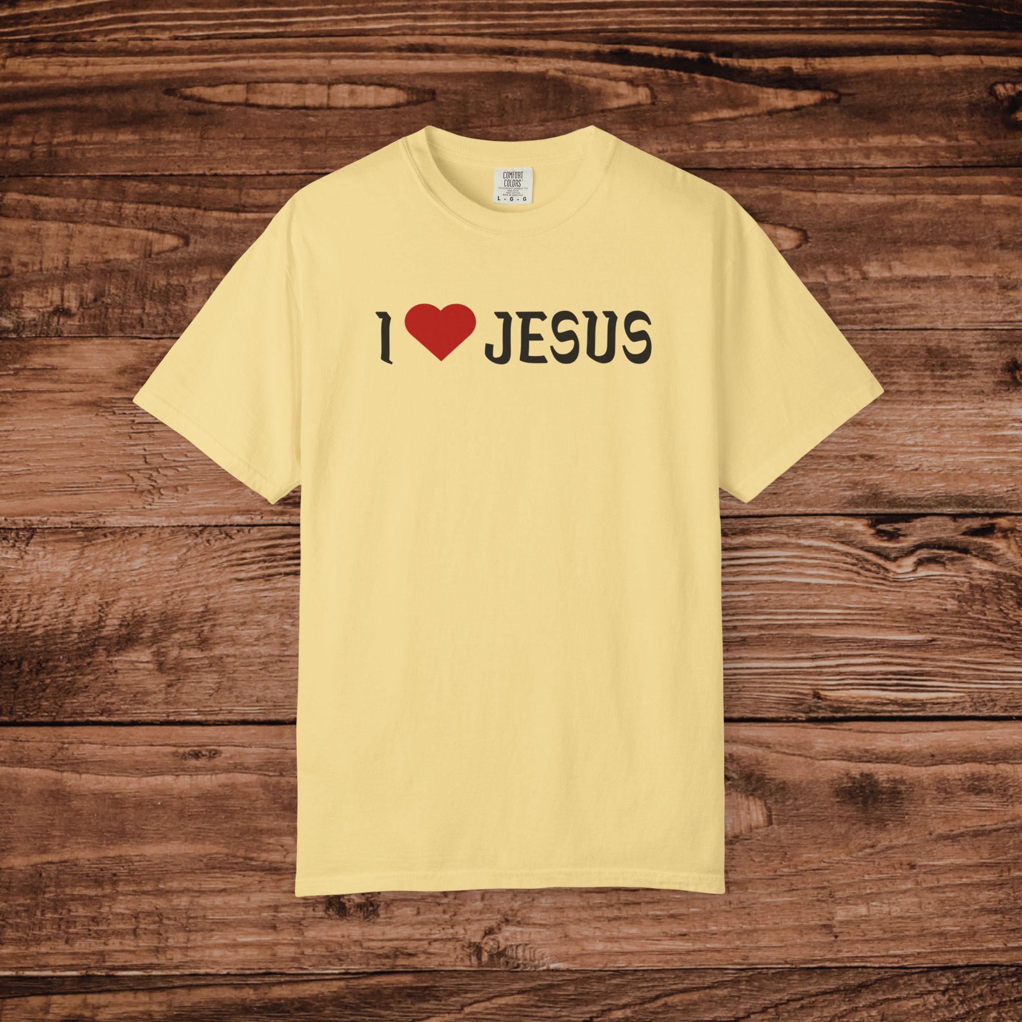 I Jesus T-Shirt | Christian Faith Tee, Religious Apparel