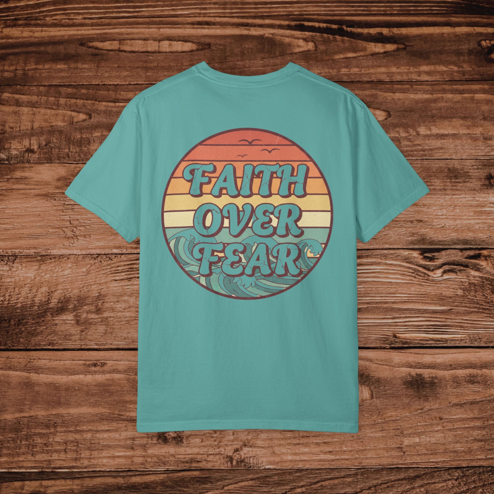 Faith Over Fear T-shirt | Inspirational Christian Tee