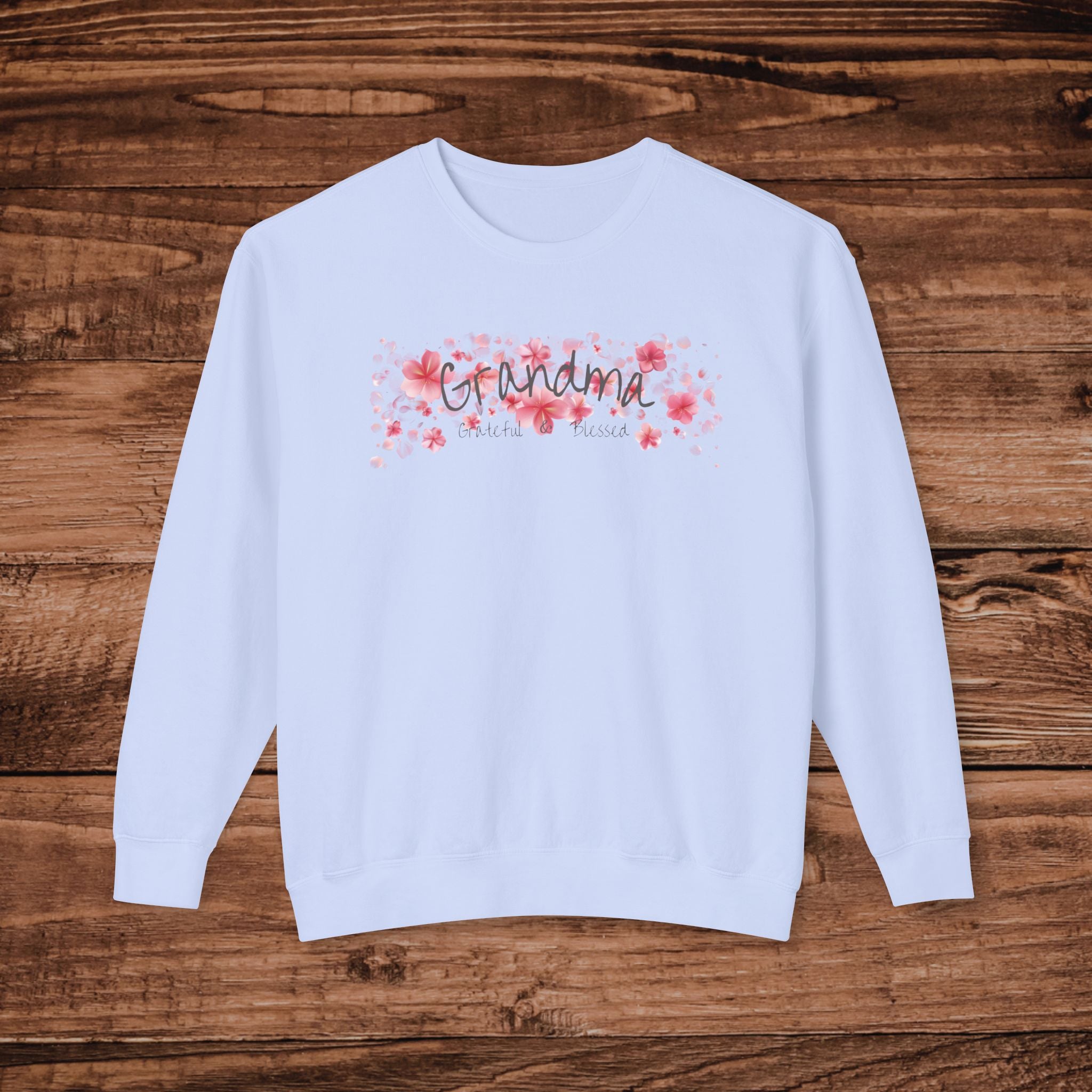 Grandma Floral Crewneck Sweatshirt