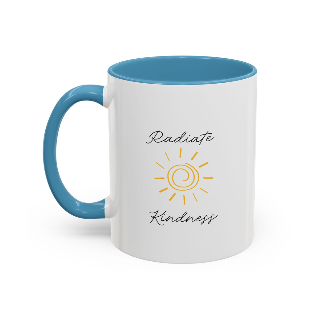 Radiate Happiness Sun Accent Coffee Mug