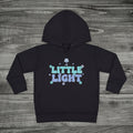 Little Light toddler hoodie Blue | kids pullover with lamp graphic