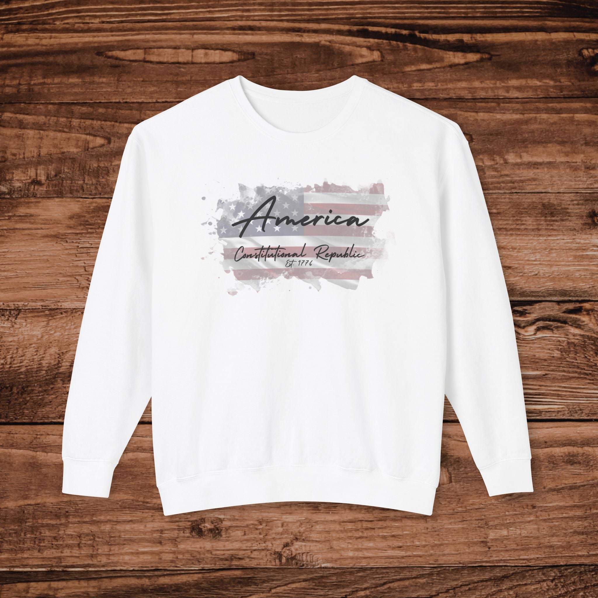America Constitutional Republic Crewneck Sweatshirt