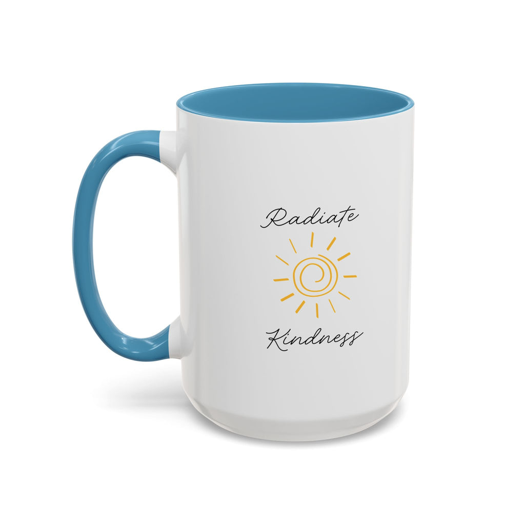 Radiate Happiness Sun Accent Coffee Mug