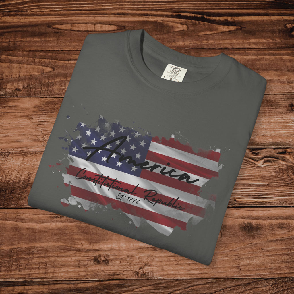 America Constitutional Republic T-shirt Patriotic USA