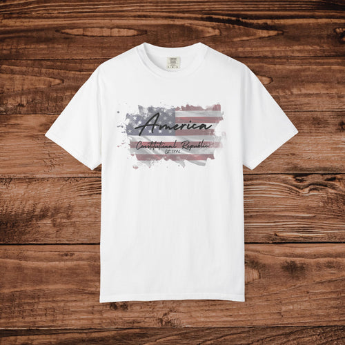 America Constitutional Republic T-shirt Patriotic USA