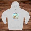Cabin Days Dock Illustration Hoodie | Lake House Vacation Sweatshirt
