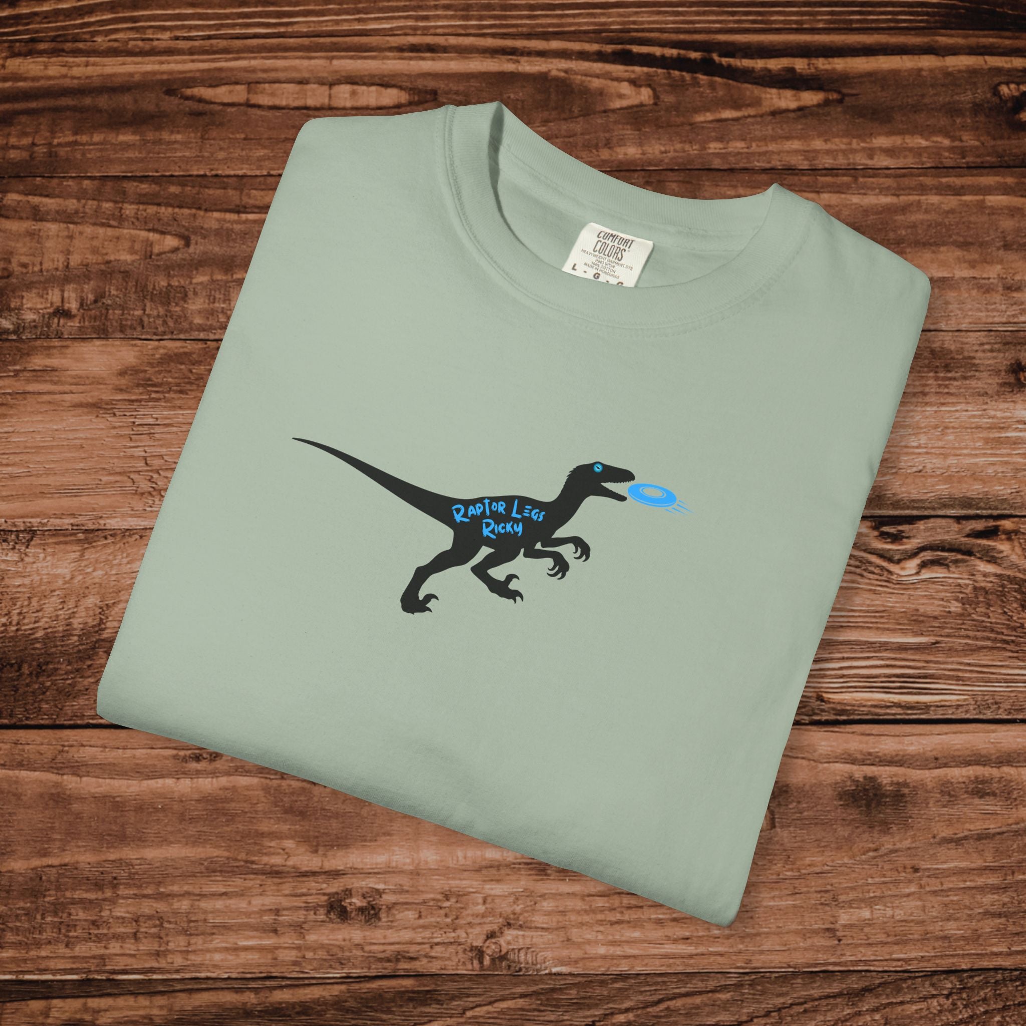 Raptor Legs Ricky Tshirt, Frolfing Tee, Frisbee Sports Tshirt, Summer Sports Funny Tee, Frolfing Summer Graphic Tshirt