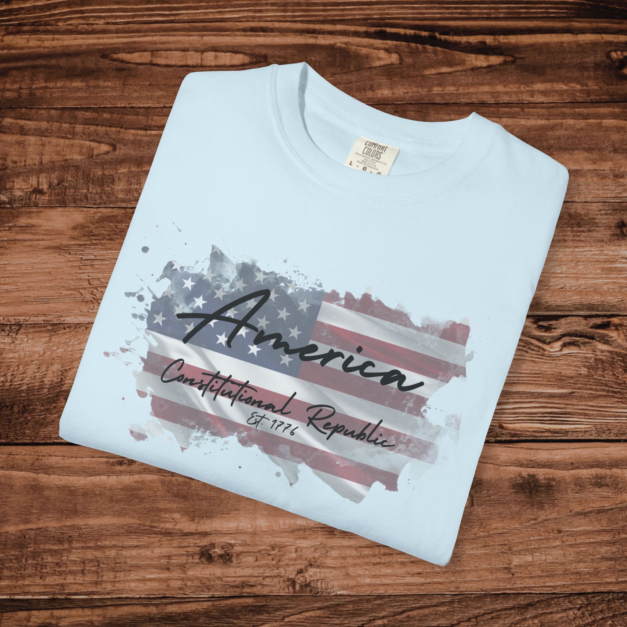 America Constitutional Republic T-shirt Patriotic USA