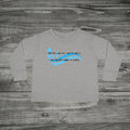 Oceans Will Rise Christian Toddler Long Sleeve Tee | Faith Scripture Design
