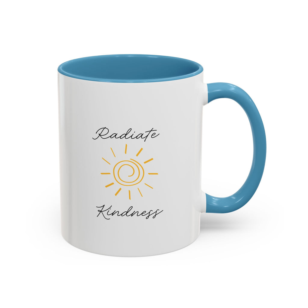 Radiate Happiness Sun Accent Coffee Mug