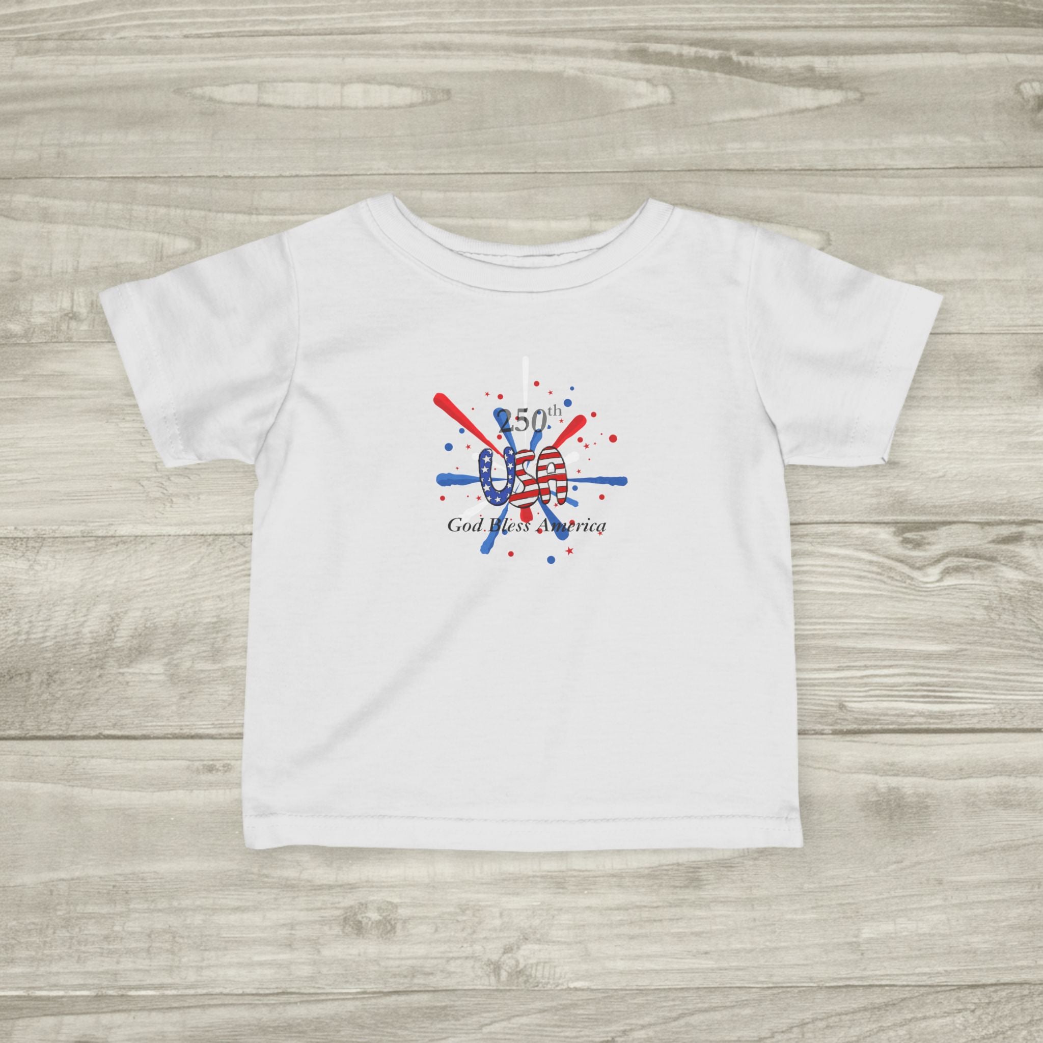 Infant Baby 250th USA | 4th of July Baby