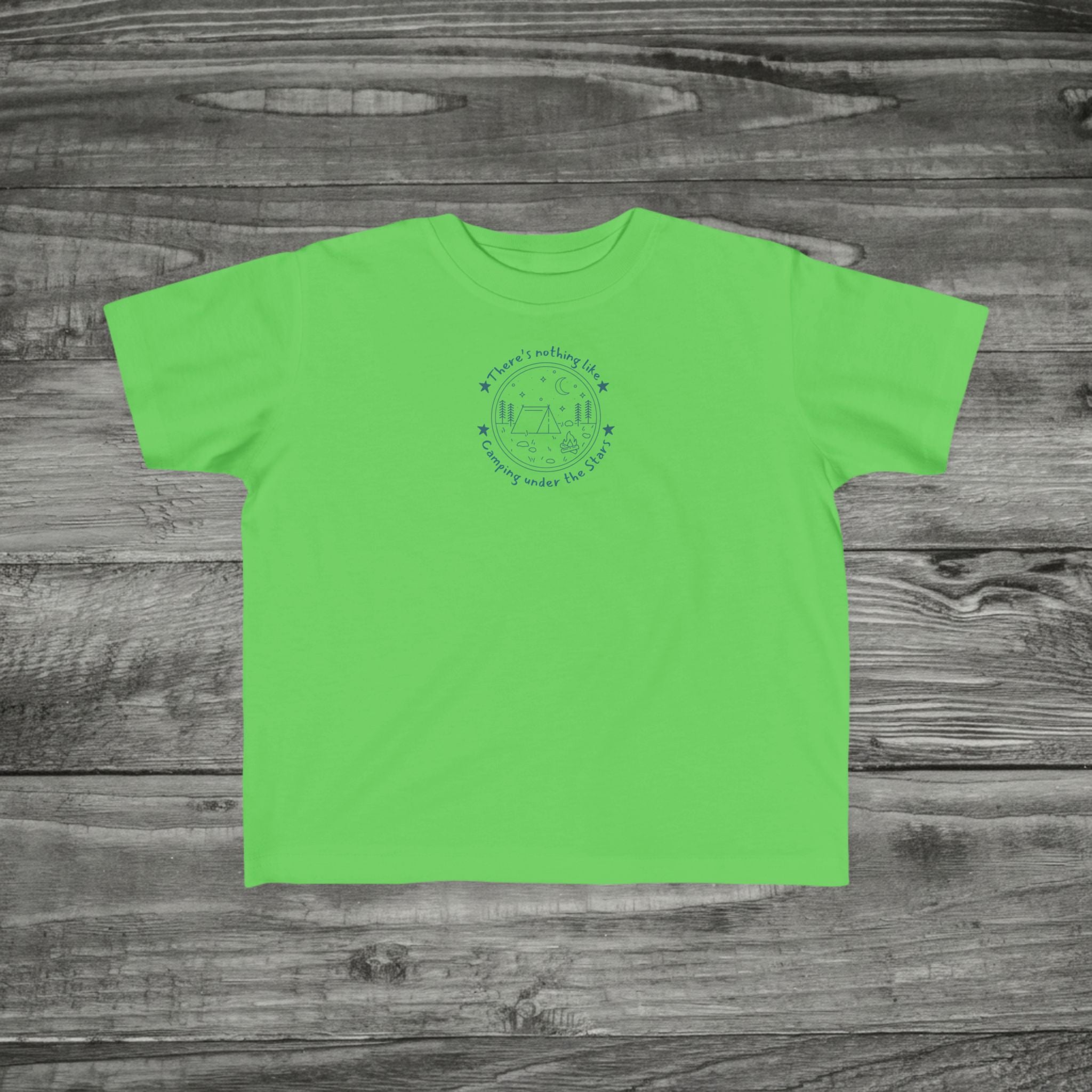 Toddler camping Tshirt | Mini Cabin Shirt