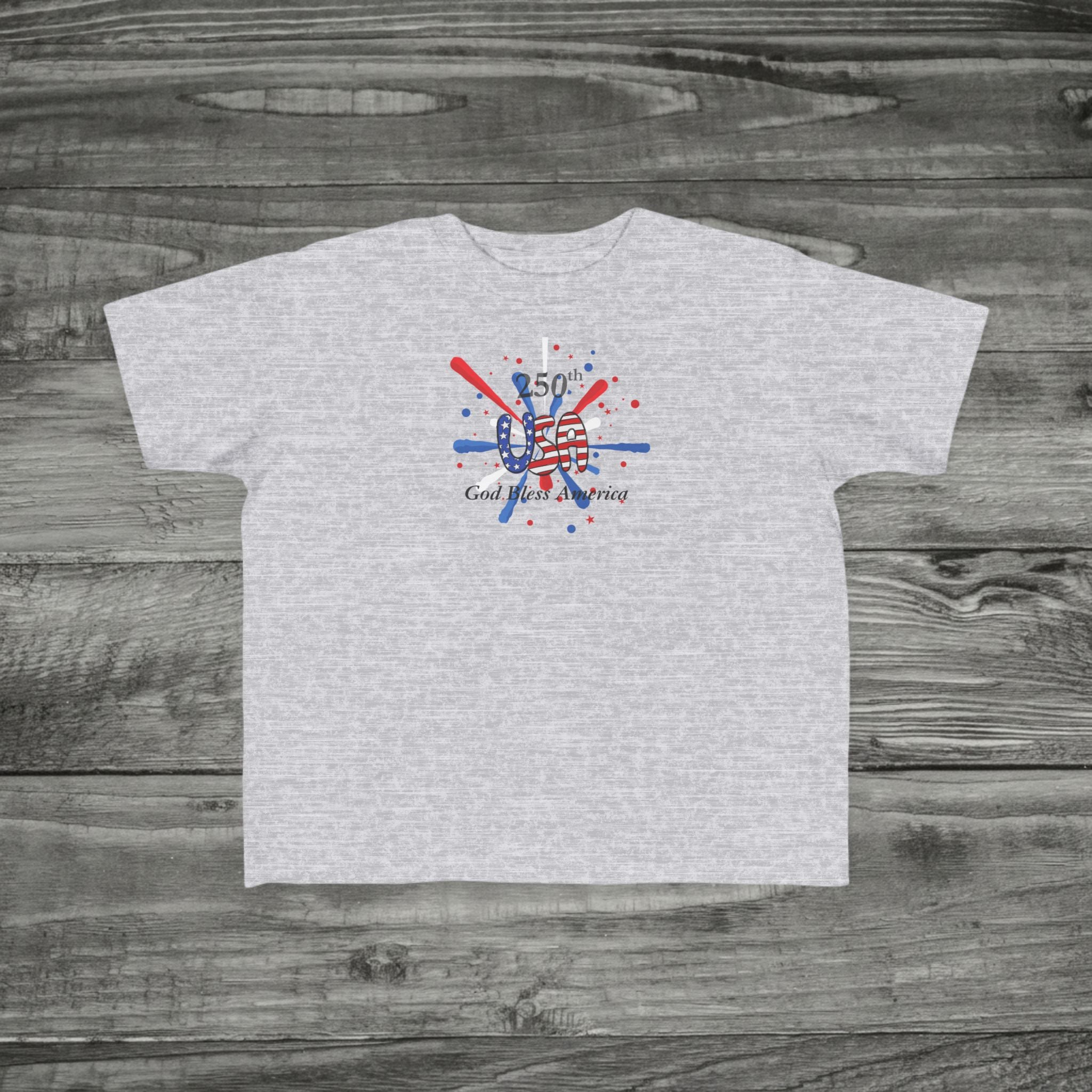 Toddler 250th USA Tee | 4th July Shirt
