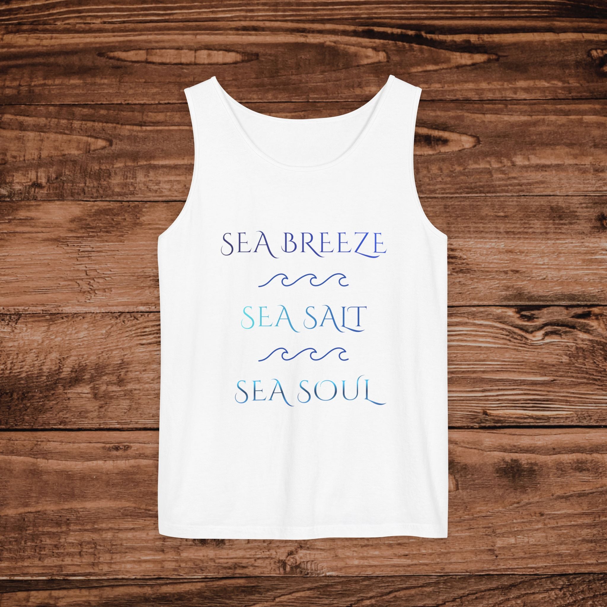 Sea Breeze Sea Salt Sea Soul tank top