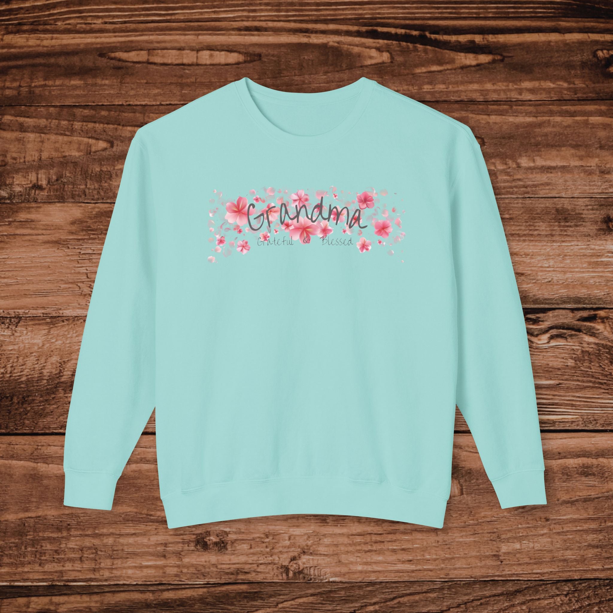 Grandma Floral Crewneck Sweatshirt