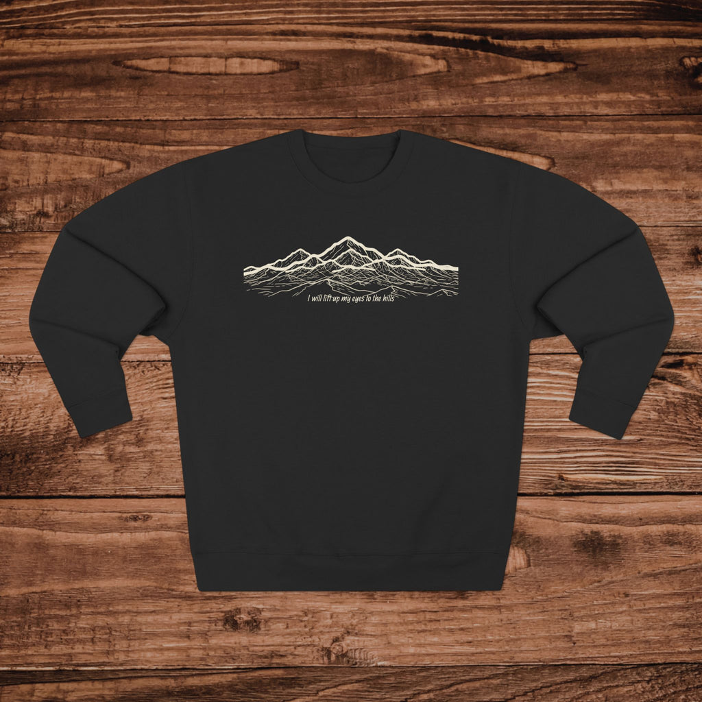Unisex Crewneck Sweatshirt Lift up my eyes