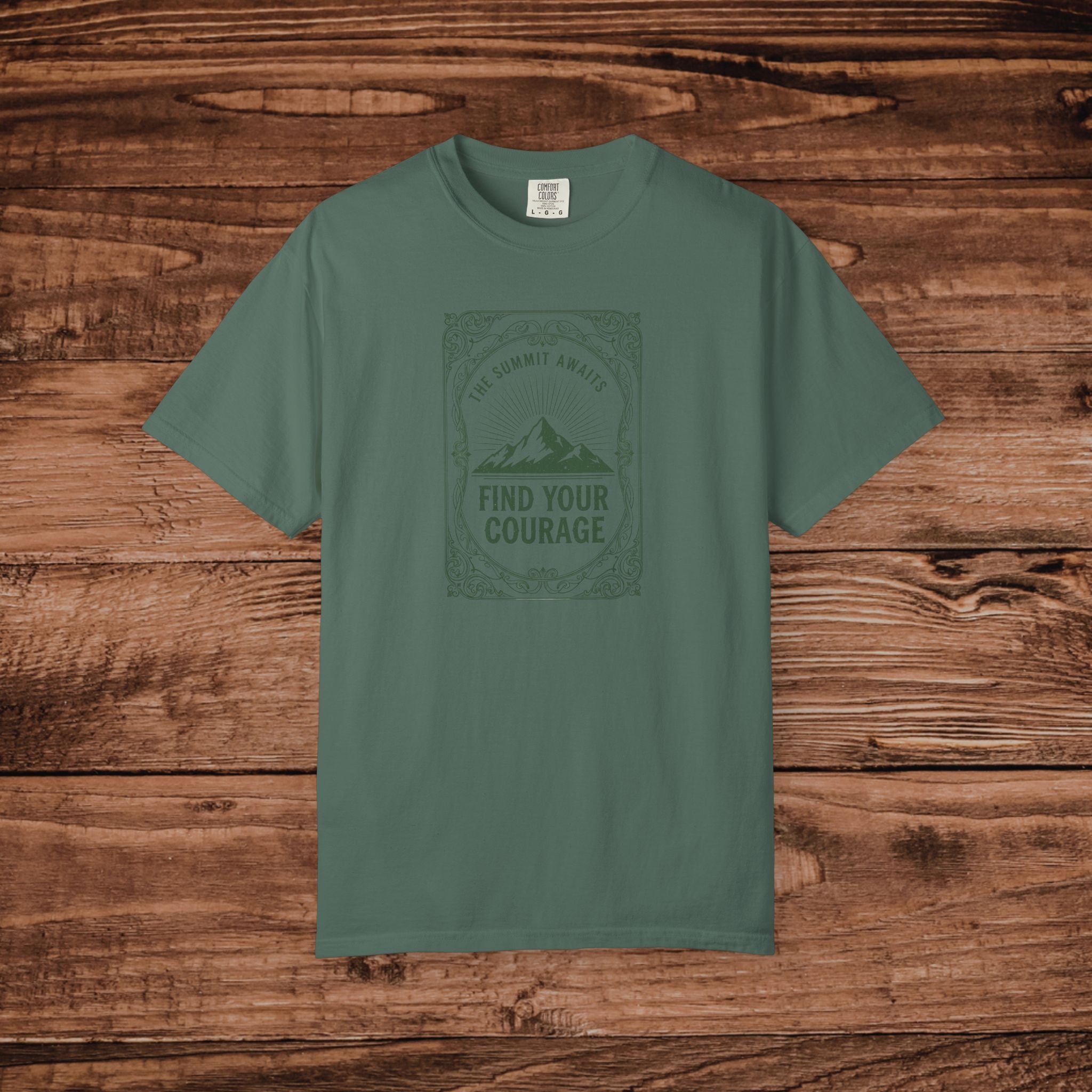Find Your Courage T-shirt | Inspirational Typography Tee