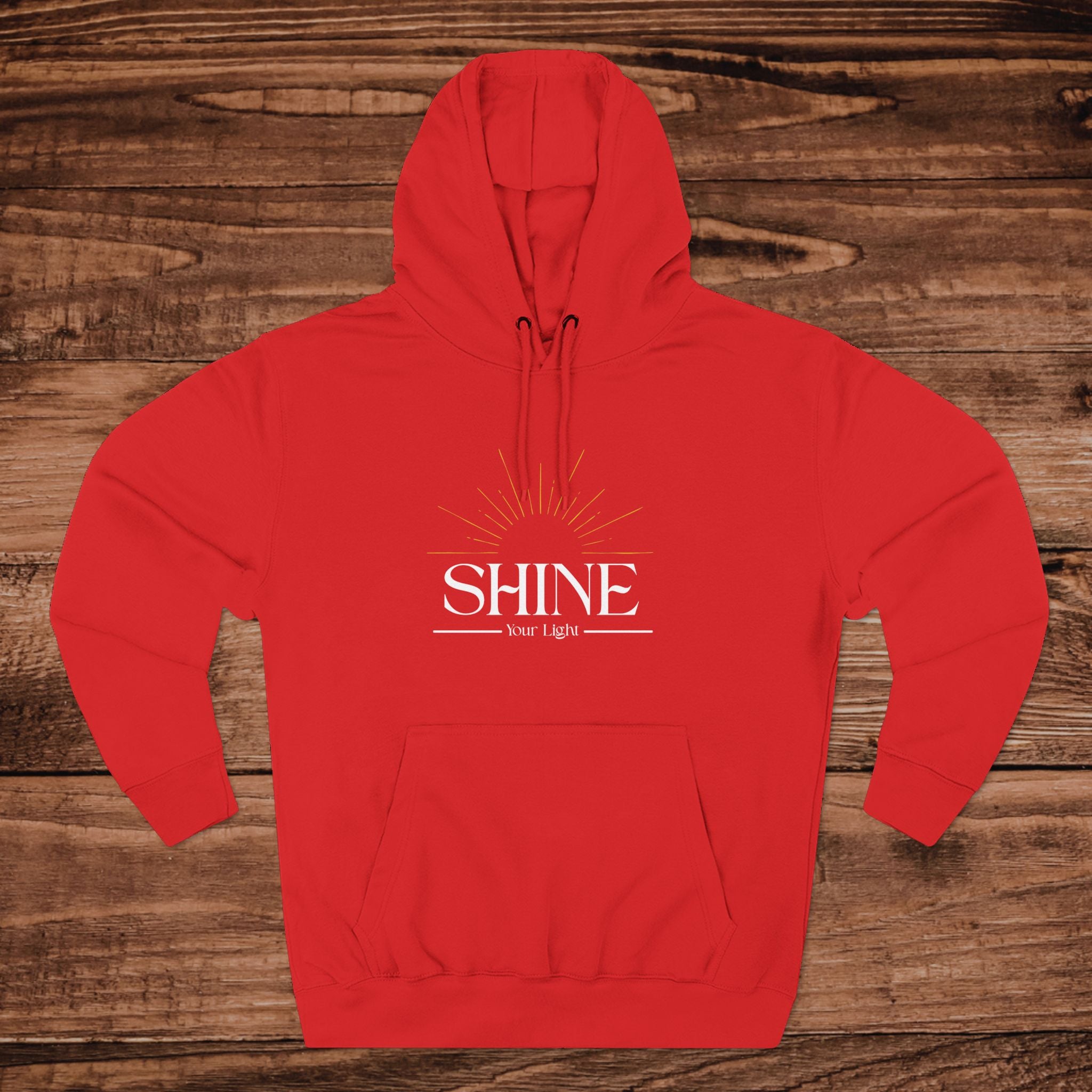 Shine Your Light Faith Hoodie | Christian Inspirational Hoodie