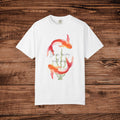 Koi Fish Watercolor T-Shirt | Japanese Art, Relaxed Fit Cotton Tee