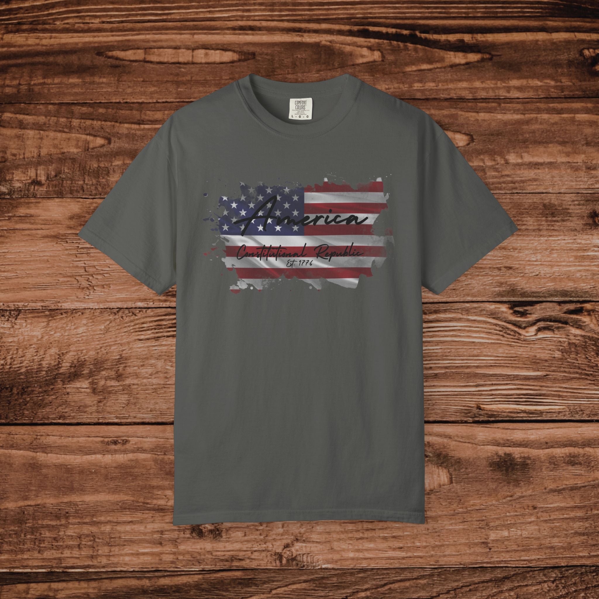 America Constitutional Republic T-shirt Patriotic USA