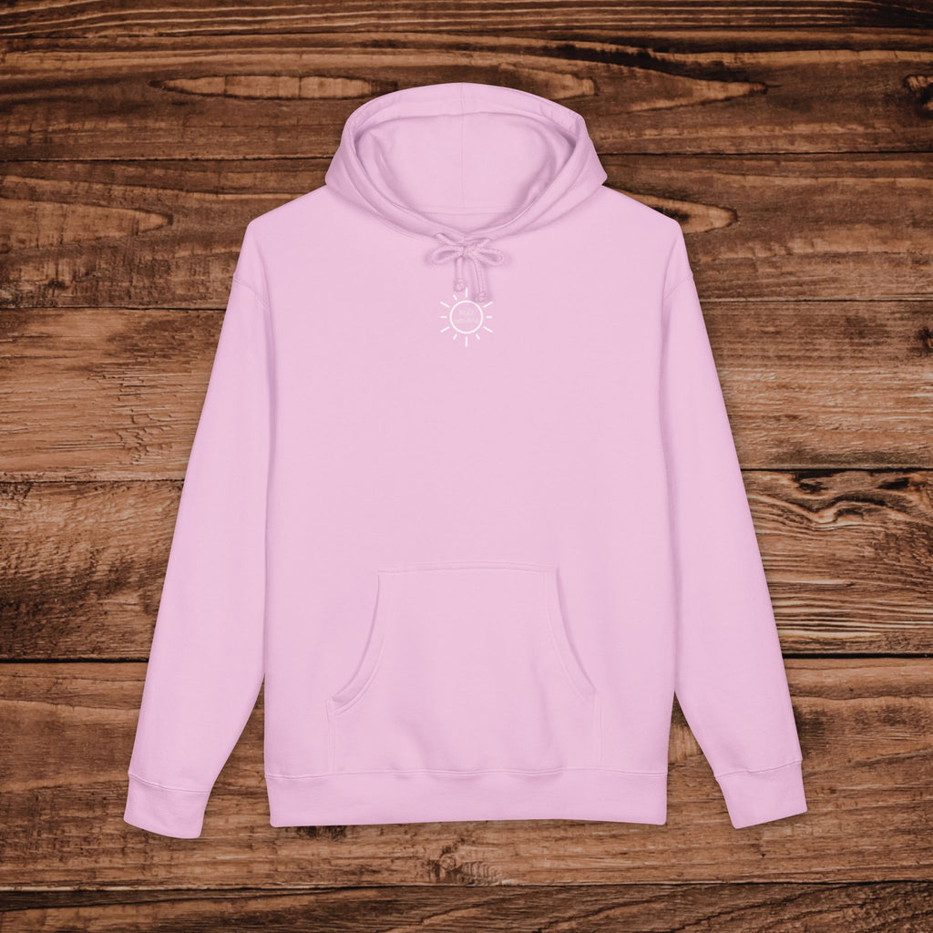 Embroidered Hello Sunshine Hoodie, Aesthetic Sun Sweatshirt, Premium Pullover, Minimalist Sunshine Gift, Oversized Unisex Hoodie
