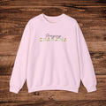Praying Grandma sweatshirt | Floral Script, Faith Inspired, Comfort Wear
