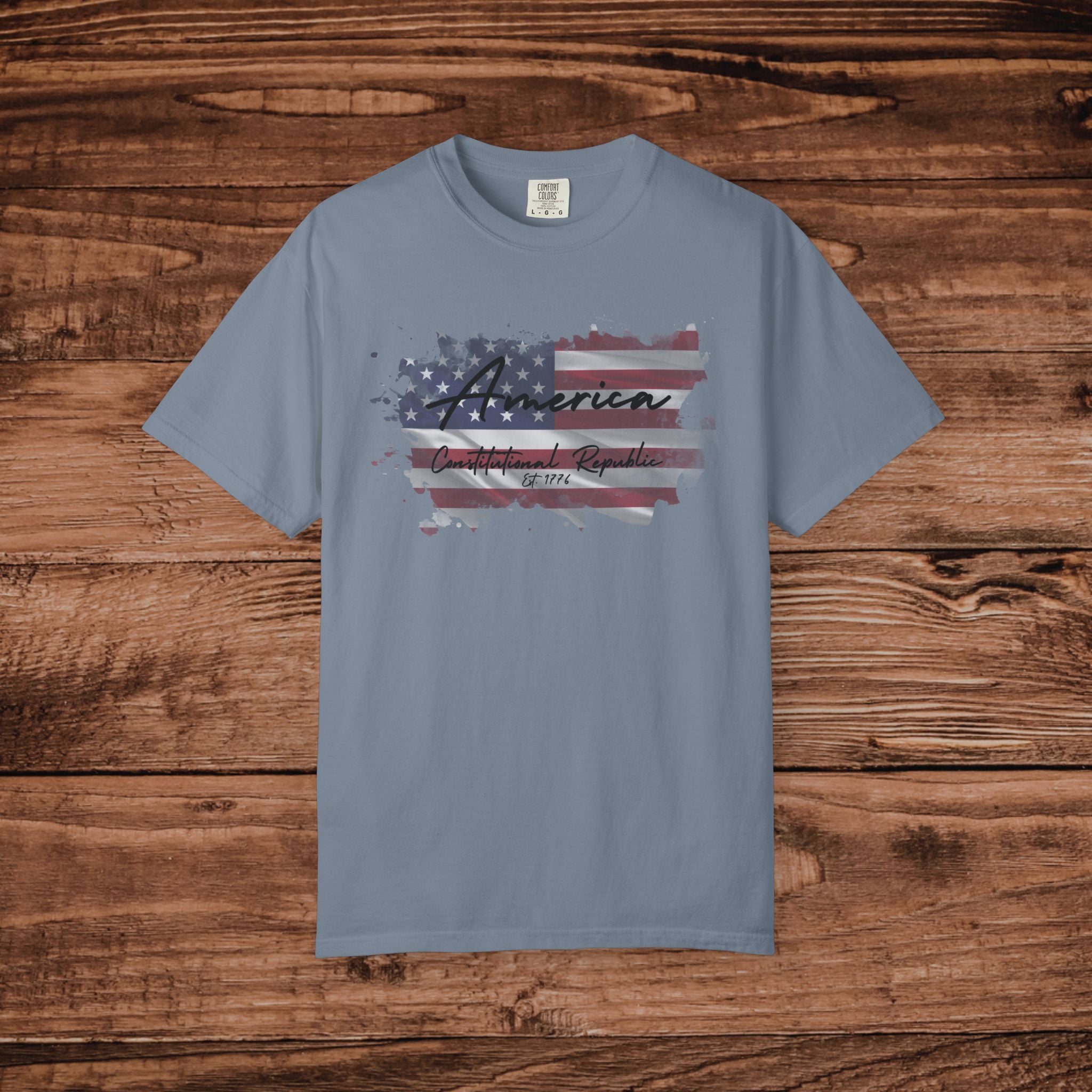 America Constitutional Republic T-shirt Patriotic USA