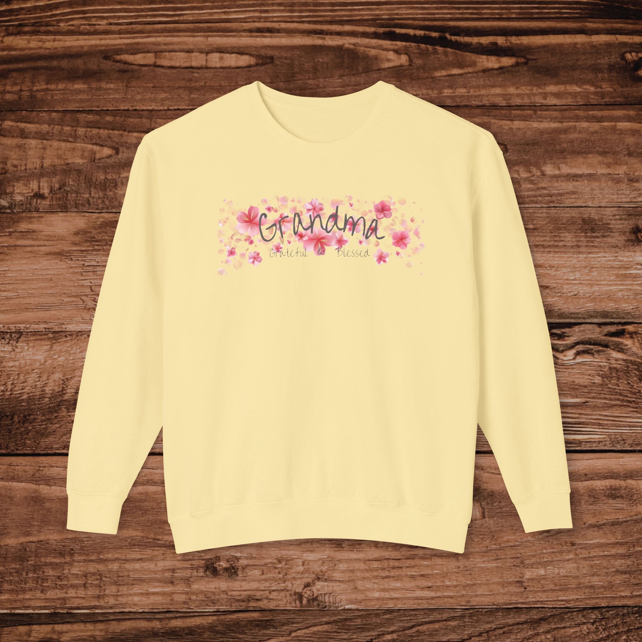 Grandma Floral Crewneck Sweatshirt