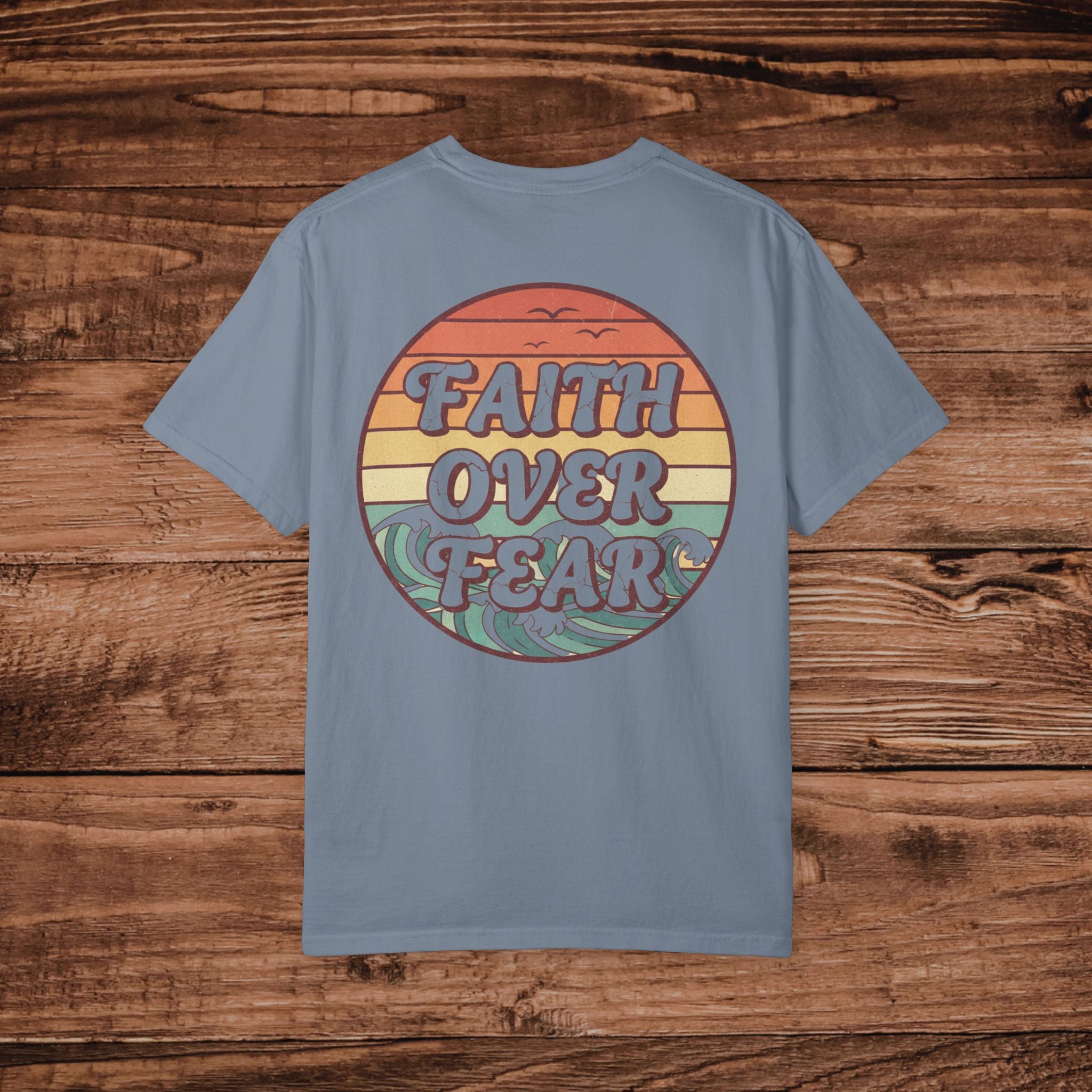 Faith Over Fear T-shirt | Inspirational Christian Tee