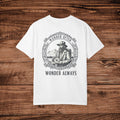Wander Often Wander Always T-shirt | Explorer Compass Illustration