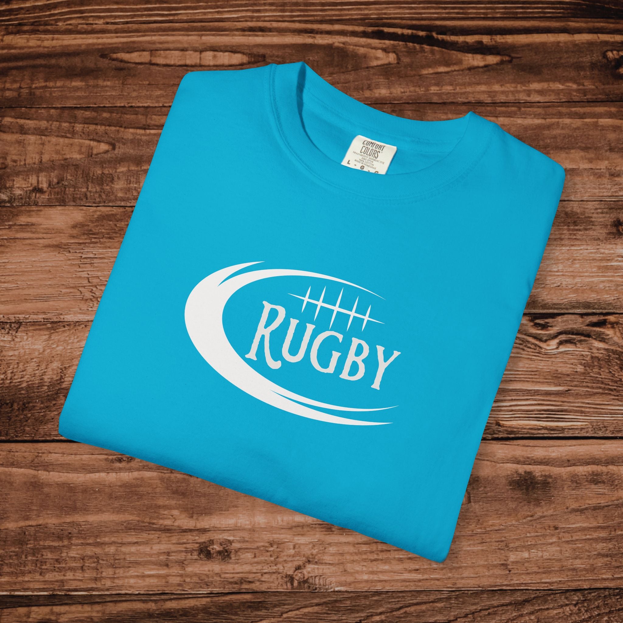 Rugby Graphic T-Shirt, Vintage Style Rugby Player Tee, Retro Collegiate Sports Shirt, Aesthetic Rugby Top, Rugby Fan Gift Tee