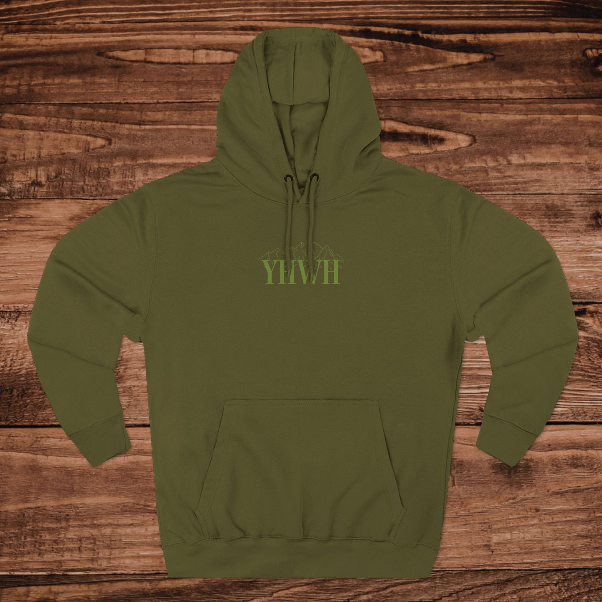 YHWH Hoodie for Women | Christian Fleece Pullover | Faith Based Streetwear | Religious Gift for Her