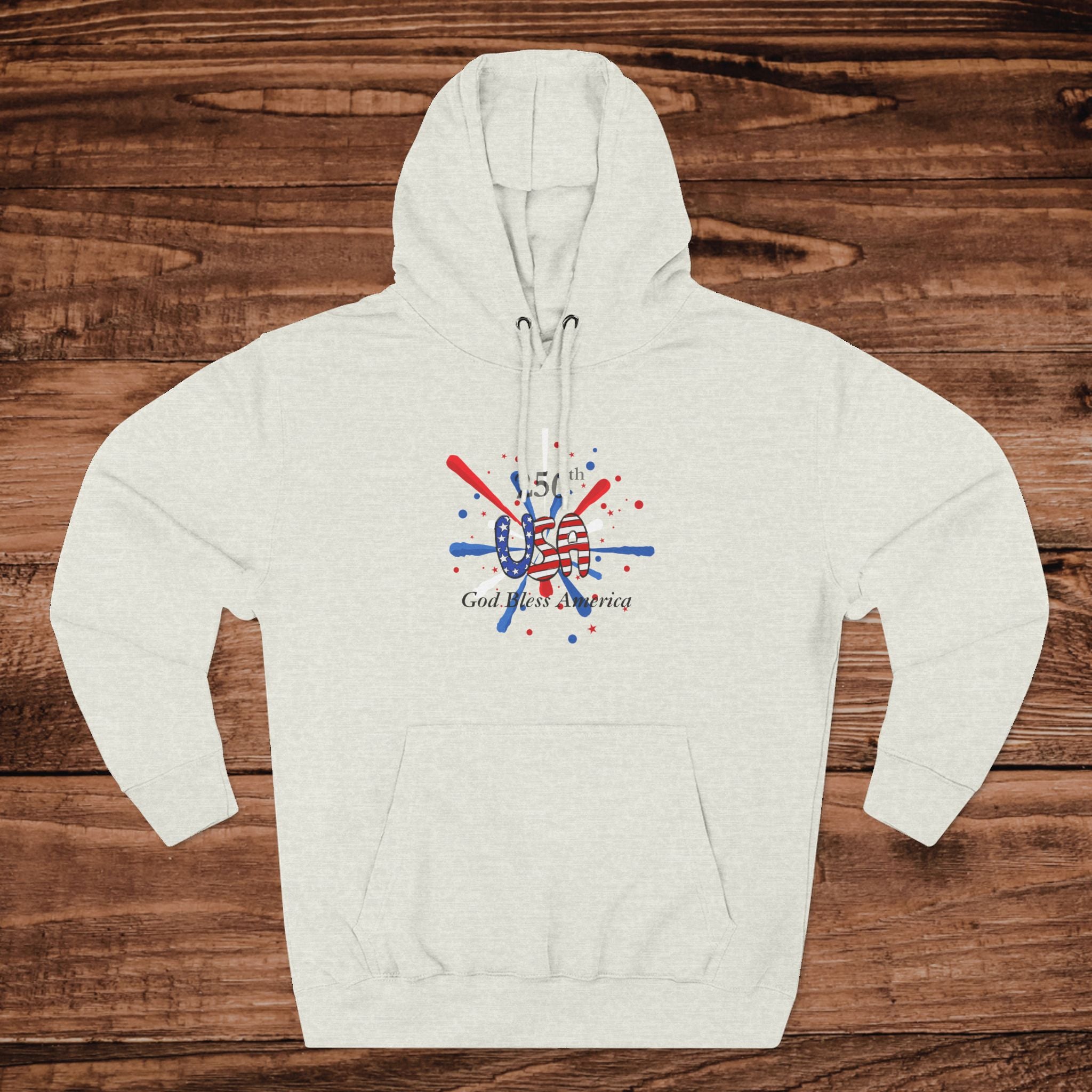 250th America Hoodie | 4th of July patriotic design