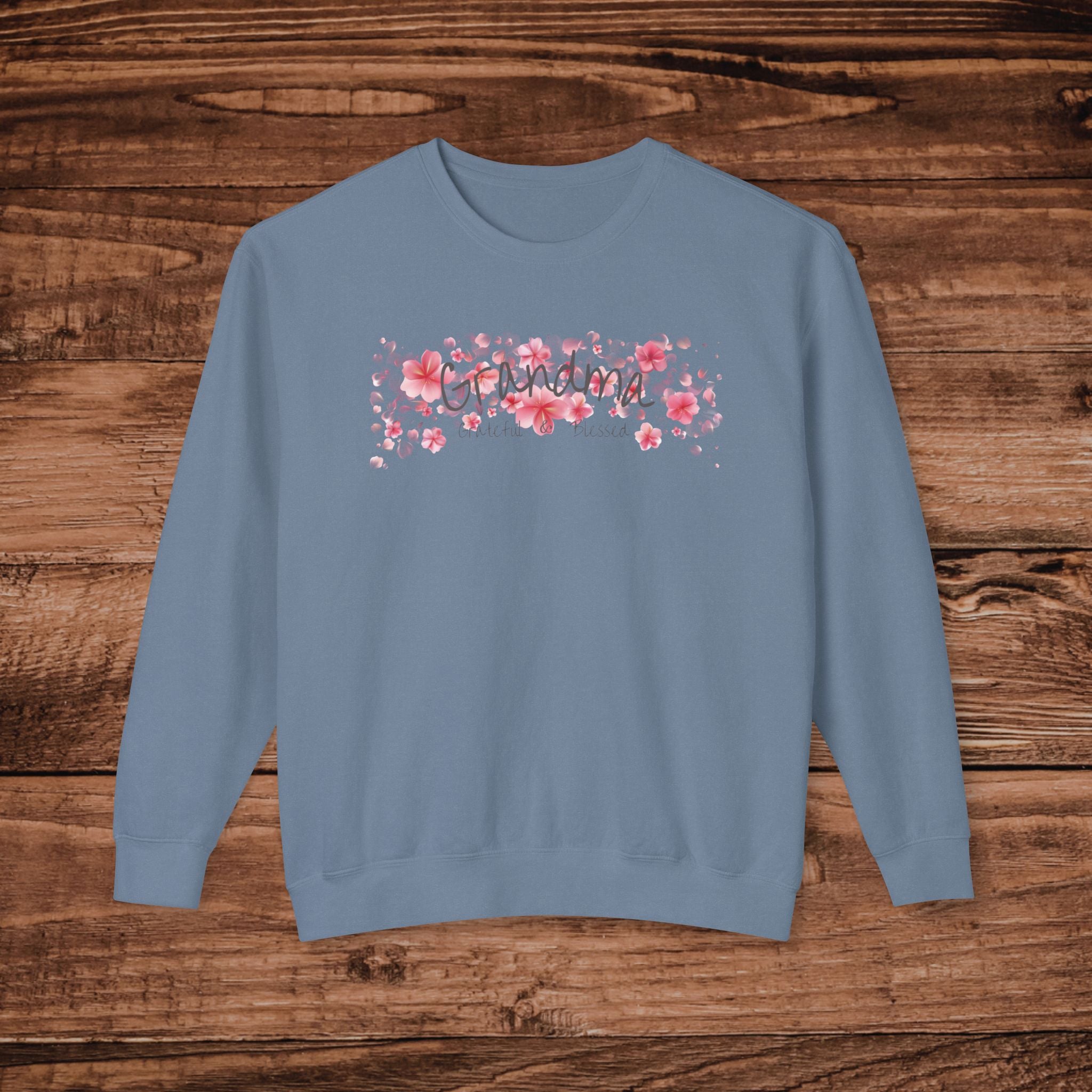 Grandma Floral Crewneck Sweatshirt