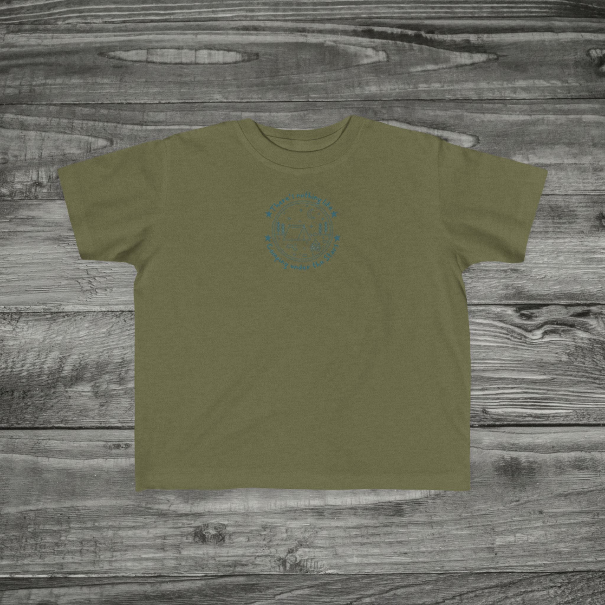 Toddler camping Tshirt | Mini Cabin Shirt
